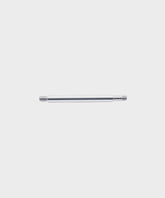 Fox Shock Float X2 rear shock shaft, 9mm diameter, steel with chrome plating, replacement component for Fox suspension shocks.