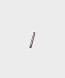 Rear shock shaft for Fox components, 0.175 inch ID and 0.354 inch OD, clear anodised for durability and precise fit.
