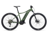 Giant Talon E+ 29 1 2026 electric mountain bike with front suspension and knobby tires, designed for trail riding and climbing.