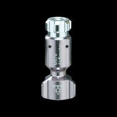 Topeak Micro Airbooster CO2 inflator with cartridge for Presta and Schrader valves, portable bike pump accessory