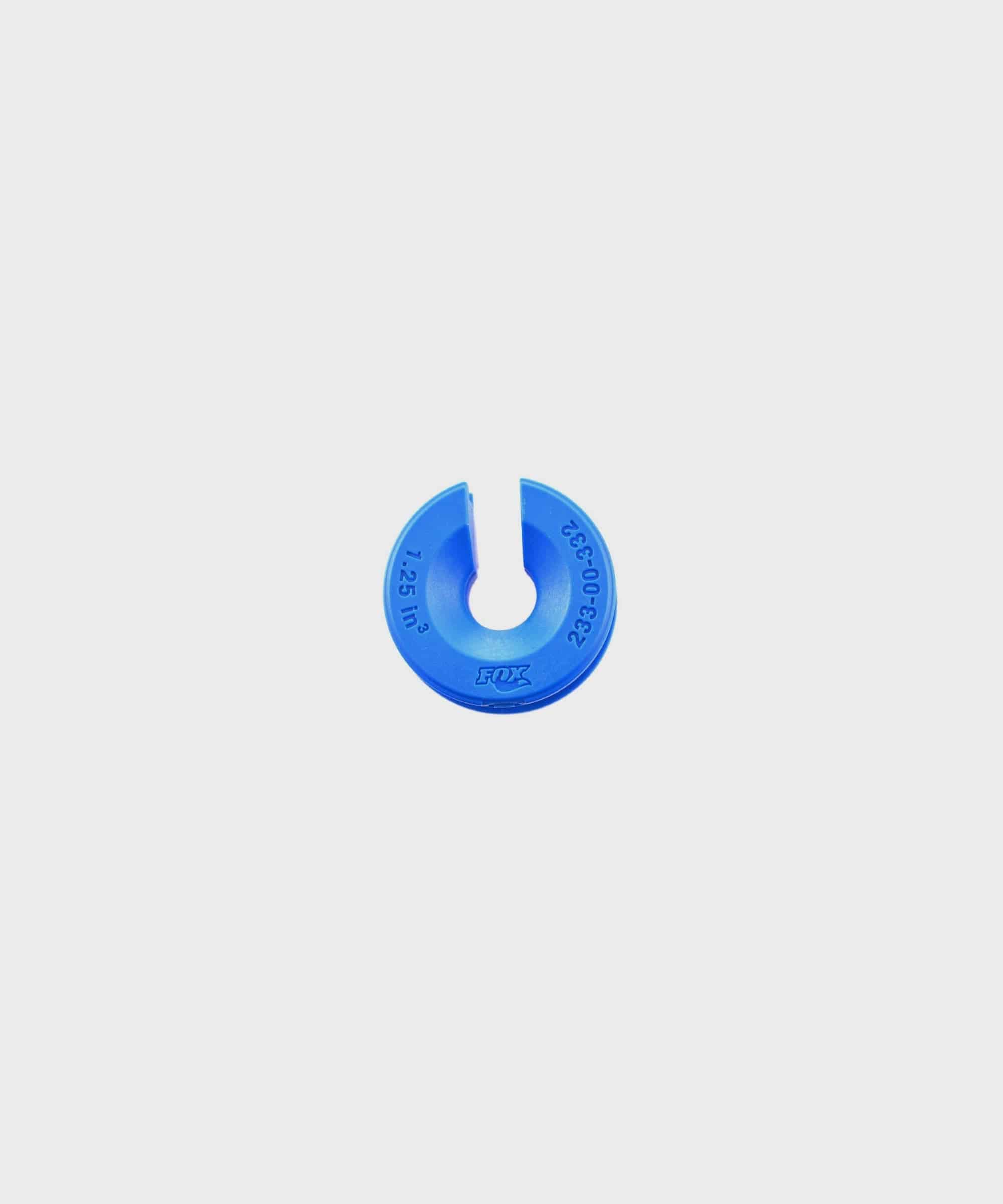 Fox Shock Float DPS Dual Travel 2 Volume Spacer 2017 1.25"3 Medium Blue