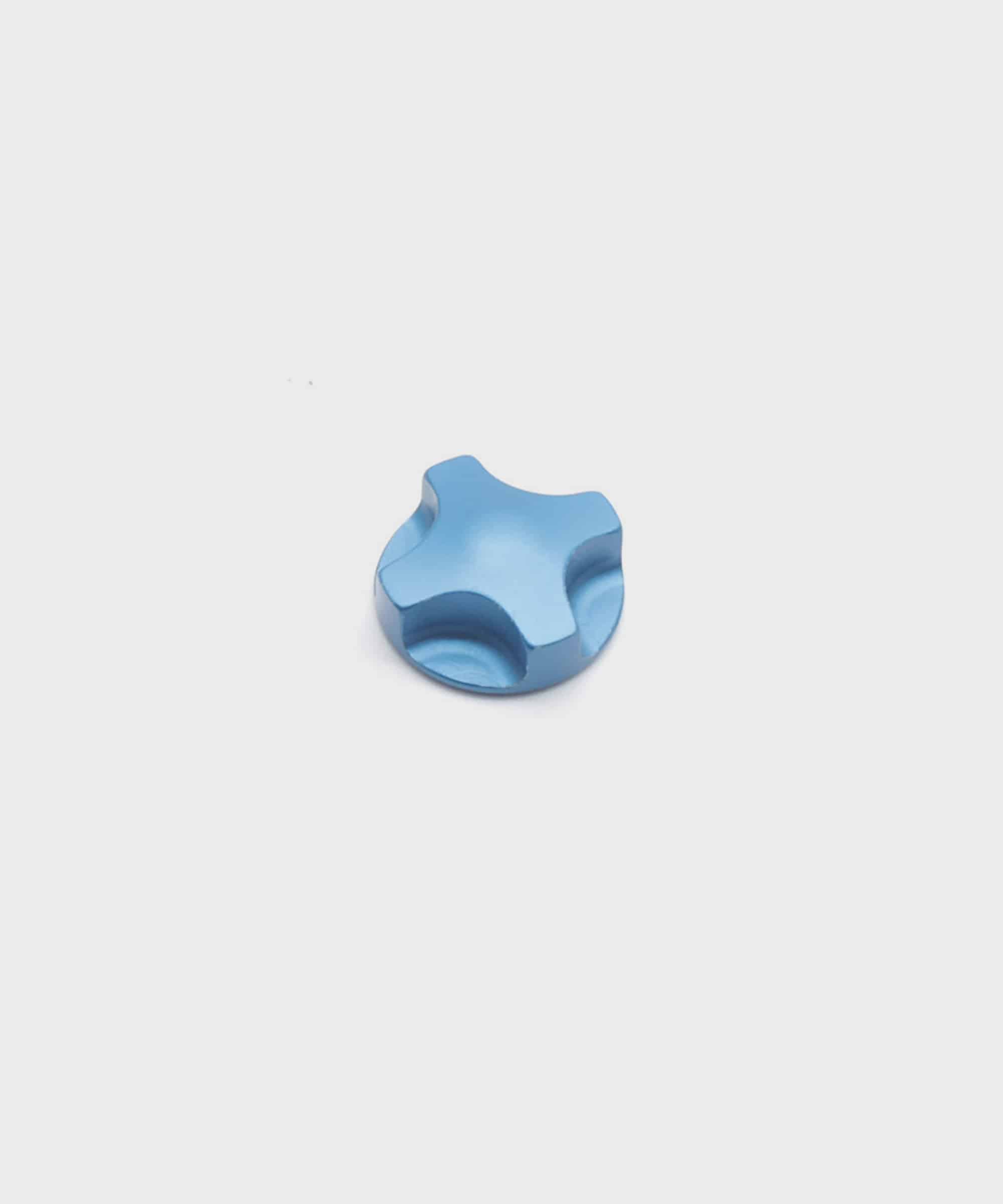 Fox Fork TALAS Air Knob for suspension tuning, replacement component with 0.675 OD x 0.288 TLG, used in Fox suspension forks.