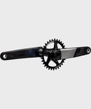 Race Face ERA 136mm carbon MTB crank arms, durable lightweight components designed for mountain biking performance.