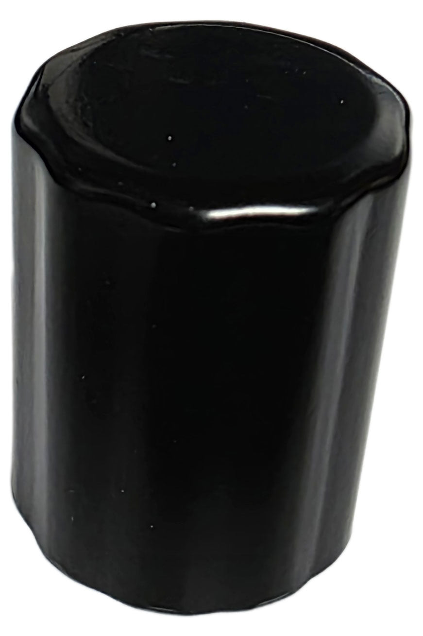 Fox Fork Rebound Adjuster Cover for suspension protection, showing durable black plastic component with Fox branding.