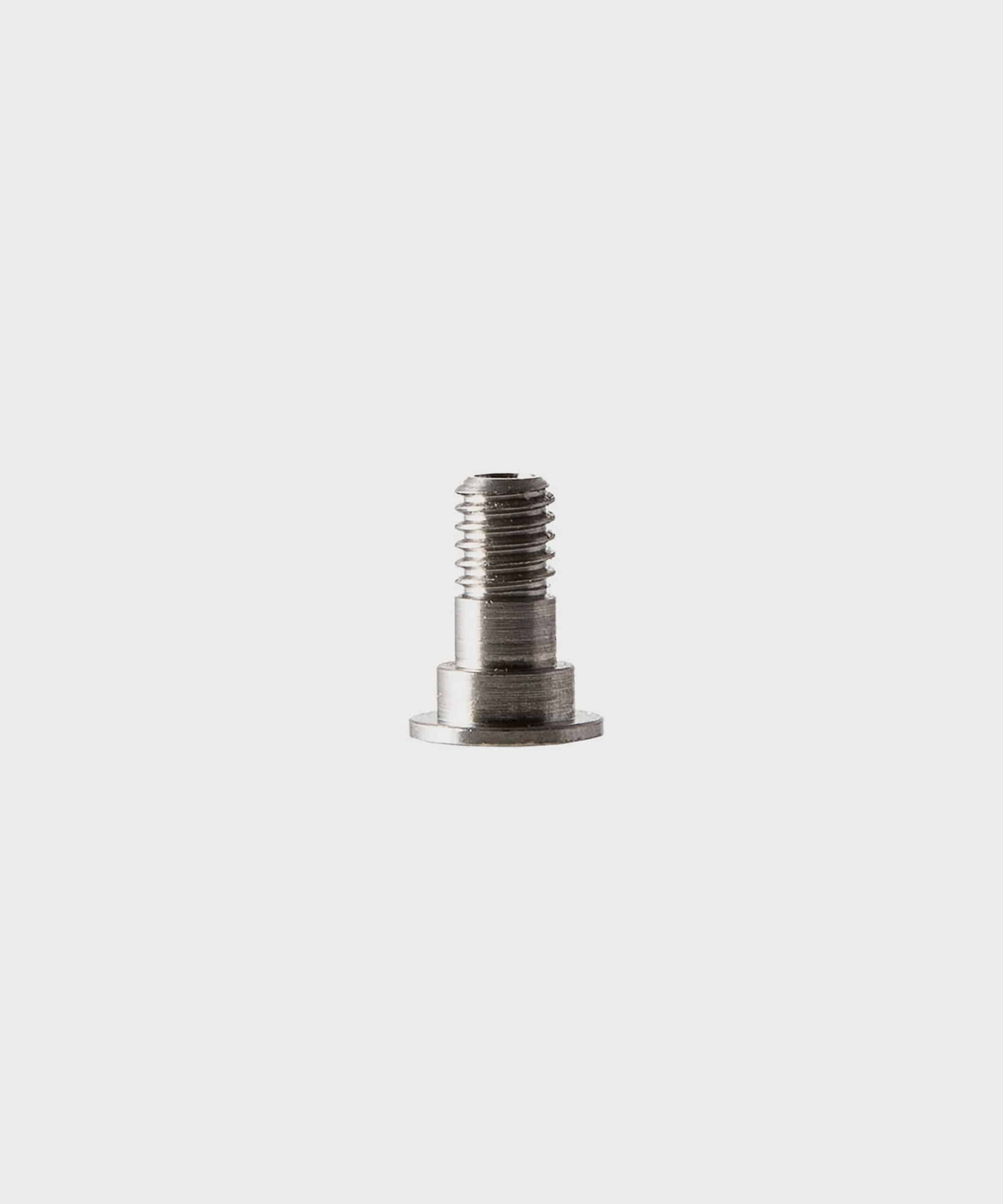 Fox Factory Series grip piston bolt for suspension upgrade, custom metric bolt for Fox fork components, close-up view.