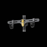 Topeak Two Up Third Hook accessory for bike stand, extra storage hook attached to Two Up bike stand, black metal design.