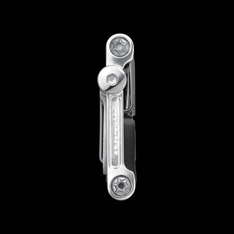 Topeak Mini 20 Pro bike multi-tool with various repair tools, compact and versatile for bike maintenance and repairs.
