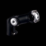 System Ex adjustable riser stem with 60mm rise, 31.8mm clamp, fits 1 1/8" steerer tube, bike component for handlebar height.
