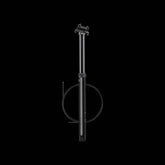 Crank Brothers Highline 7 dropper seatpost with hydraulic cartridge and quick-connect cable for mountain biking bikes.