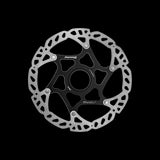 SwissStop Catalyst 6-bolt brake rotors for cycling, showcasing high-performance bike components with drilled metal surfaces.
