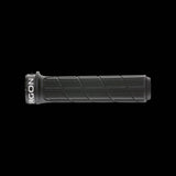 Ergon GD1 EVO black bike grip with gravity control rubber for comfort and control on regular bicycle handlebars.