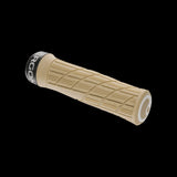 Ergon GE1 Evo bike grips with ergonomic fit and durable rubber compound, designed for comfortable cycling.