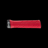 Ergon GE1 Evo bike grips with ergonomic design and durable rubber, suitable for comfortable cycling components.