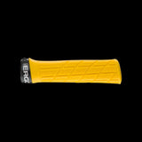 Ergon GE1 Evo bike grips with ergonomic fit and durable rubber compound, designed for comfortable cycling handlebar grip.