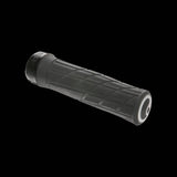 Ergon GE1 Evo Factory ergonomic grips for downhill MTB with wide riser handlebars, featuring a textured surface for grip and comfort.