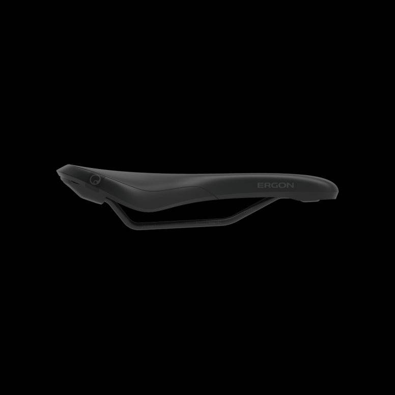 Ergon SMC Men MTB saddle, ergonomic mountain bike seat designed for comfort and support during cycling.