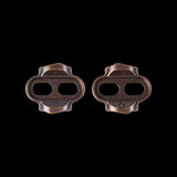 Crank Brothers Easy Release 2-Bolt Pedal Cleats with adjustable fit and shims for bike cycling shoes.