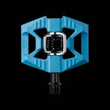 Crank Brothers Double Shot 1 hybrid clipless and flat pedal with adjustable cleats for versatile cycling performance.