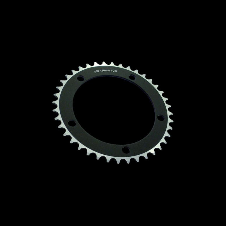 System EX chainring for 130 PCD cranksets, compatible with 1/2 x 1/8 chains, bike component designed for precise shifting