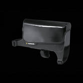 Large black Topeak Tri DryBag waterproof bike storage bag for triathletes, designed for secure gear transportation during cycling.