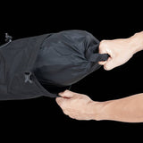 Topeak Bikepacking Backloader Waterproof Inner Bag 10L for cycling, showing durable black storage with secure straps.