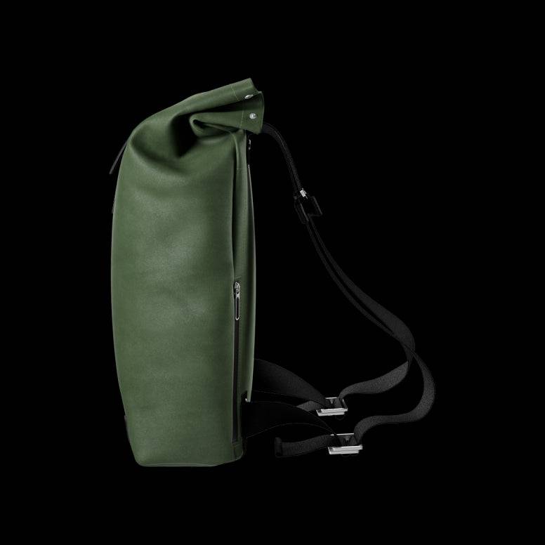 Brooks Pickwick roll-top backpack with laptop sleeve, urban cycling and commuting accessories, durable and stylish for daily use