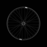 Crankbrothers Synthesis Alloy Enduro i9 rear MTB wheel with 32 spokes and i9 hub, ready for mountain biking.