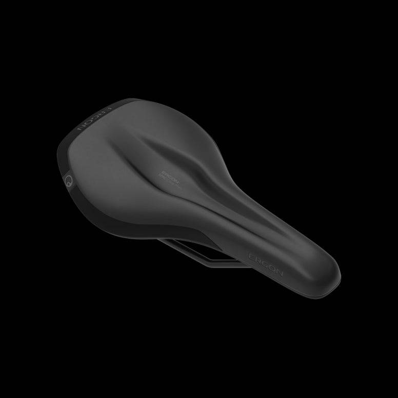 Ergon SMC Core Men mountain bike saddle with Core Technology, featuring ergonomic design for enhanced comfort and support.