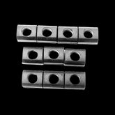 Orange Seal Square Grommets - 10pcs
