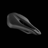 Fizik Vento Argo 00 racing saddle with ergonomic cut-out and carbon rails, designed for high-performance cycling components.