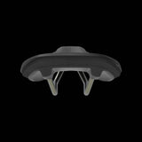 Ergon SR Allroad Core Pro saddle with 3D damping, designed for comfort and versatile cycling, shown on a bike seat.