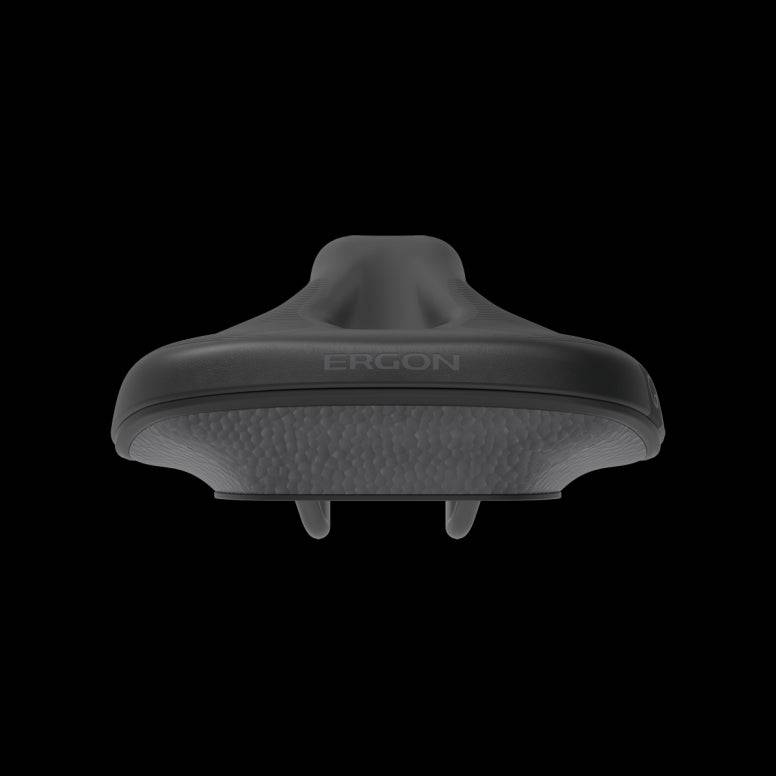 Ergon ST Core Evo men's ergonomic touring and e-bike saddle with supportive design and comfortable padding for cycling.