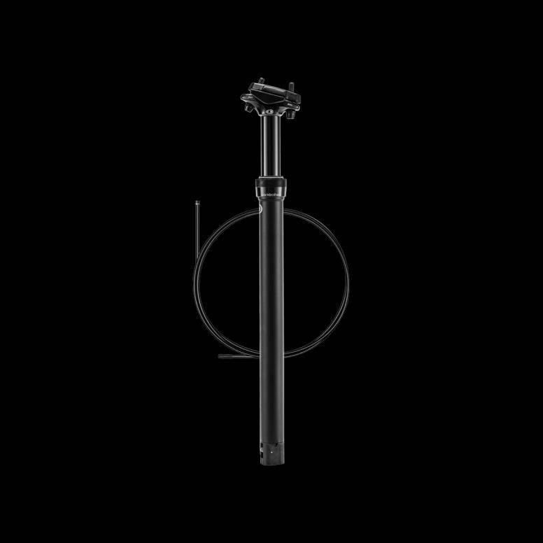 Crank Brothers Highline XCG dropper post with hydraulic cartridge, internal routing, and sleek design for mountain bike components.