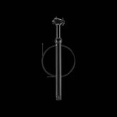 Crank Brothers Highline XCG dropper post with hydraulic cartridge, internal routing, and sleek design for mountain bike components.