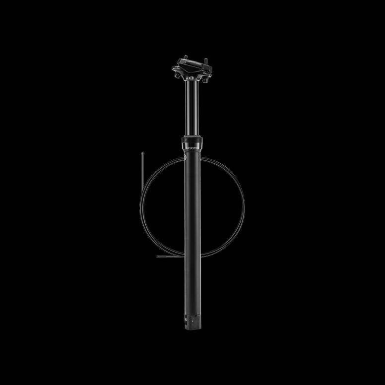 Crank Brothers Highline XCG dropper post with hydraulic cartridge and internal routing for mountain biking bikes.