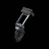 Topeak RideCase for iPhone SE/8/7 in black, shockproof bike mount case with QuickClick™ for secure attachment.