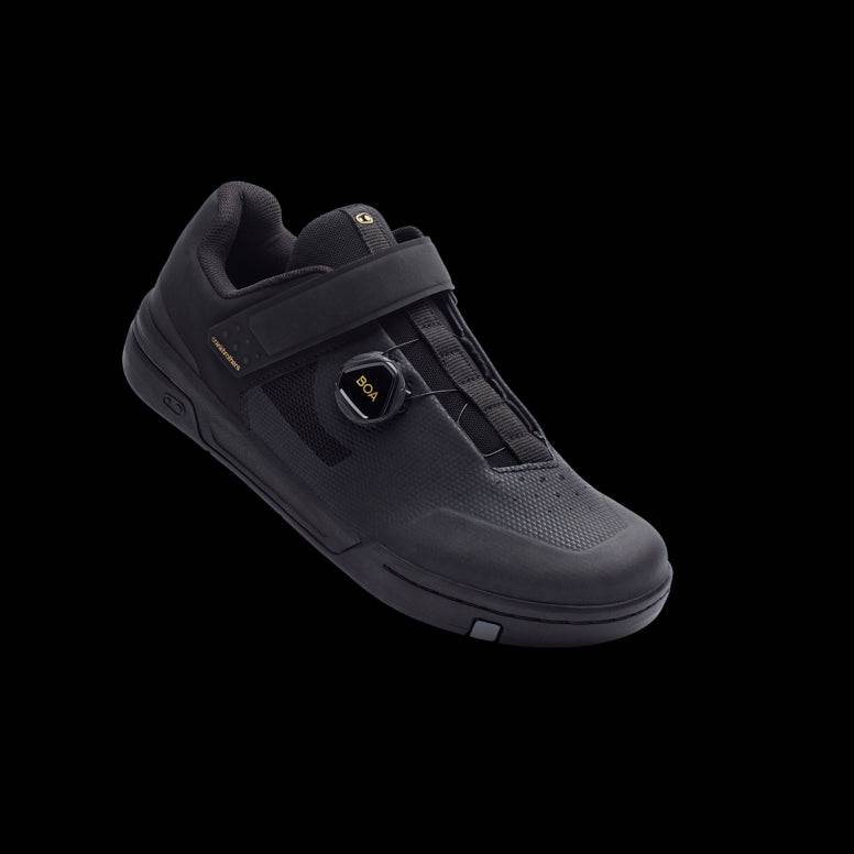 Crank Brothers Stamp BOA unisex mountain biking shoes with trail grip, featuring secure BOA lacing system for MTB and trail riding.