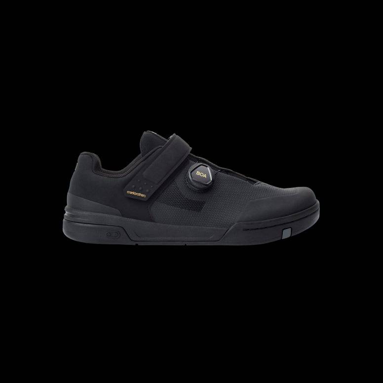 Crank Brothers Stamp BOA unisex mountain biking shoes with trail grip, featuring a sturdy design and Boa closure system for MTB riding.