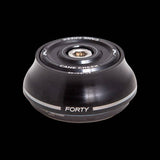 Cane Creek 40 IS41/28.6 headset with sealed bearings and clip-seal design for bicycle components.