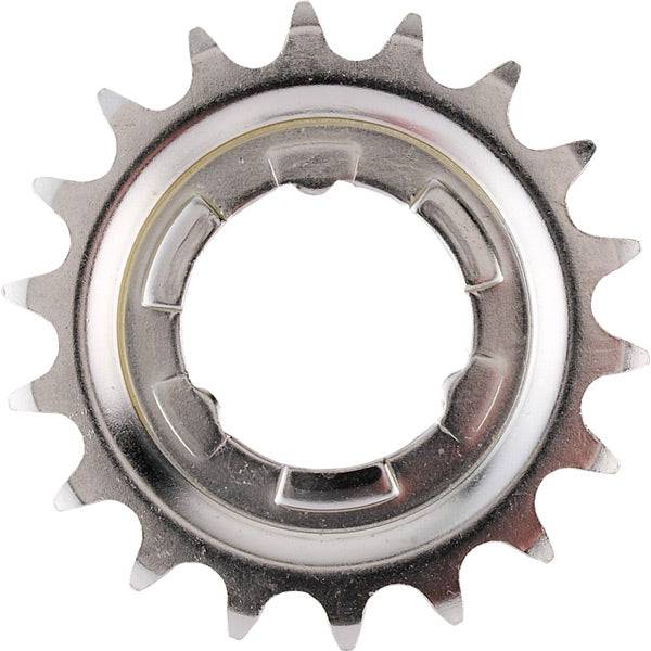 Shimano Nexus 22T sprocket for geared hub, replacement component, with metal teeth and black finish, used for bike upgrades.