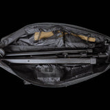 Topeak Prepstand eUP Carry Bag in black, compact accessory storage bag for Rally bike stand, made of durable material.