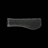 Ergon GA3 ergonomic bike grips with aluminium clamps, featuring cushioned handles for improved comfort and control on bikes.