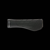 Ergon GA3 ergonomic bike grips with aluminium clamps, featuring cushioned handles for improved comfort and control on bikes.