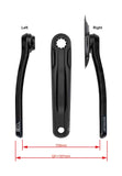 FSA Ebike Chainset CK-761 G2T ISIS Drive black anodized crankset with components for e-bike drivetrain.