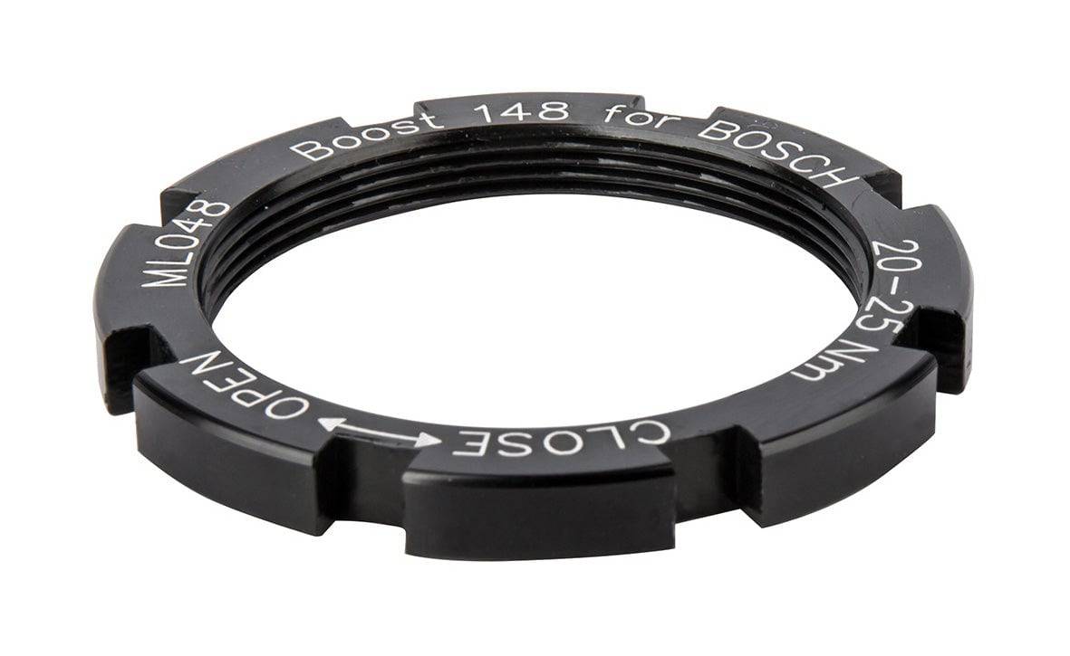 FSA Bosch e-bike lockring for boost hub spacing, drivetrain components, compatible with FSA bike drivetrain systems.