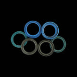 Enduro Bearings Fork Seals Kit with dual-lip oil and wiper seals, designed for smooth performance in mountain bike suspension forks.