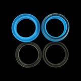 Enduro Bearings fork seals kit with dual-lip oil and wiper seals for smooth suspension performance in mountain bikes.