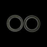 Enduro Bearings fork seal kit with durable dual-lip seals for Rockshox forks, shown in a close-up image.