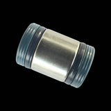 Enduro Bearings 6mm shock needle bearings with installation hardware for rear shock eyelets, durable motorcycle suspension components.