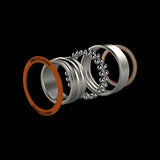 Enduro Bearings DR 1017 2RS ABEC 3 sealed bike bearings, 10x17x7mm, showing the compact, durable component for bicycle maintenance.